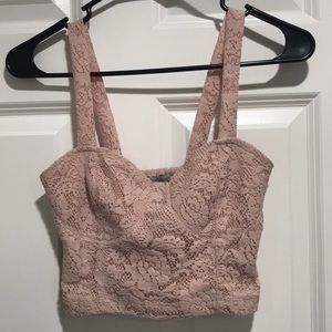 Light Pink Crop Top